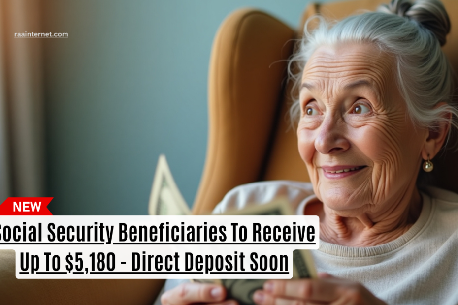 Social Security Beneficiaries To Receive Up To $5,180 - Direct Deposit Soon